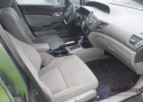 2012 Honda Civic Ex z USA, uszkodzony, nr VIN 2HGFB2F8XCH501928